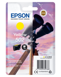 Inkoust Epson 502 žlutý