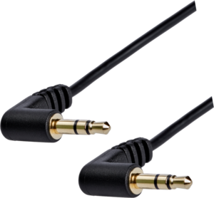 Audio Cable 3.5mm Jack/m 90°-Jack/m 90°