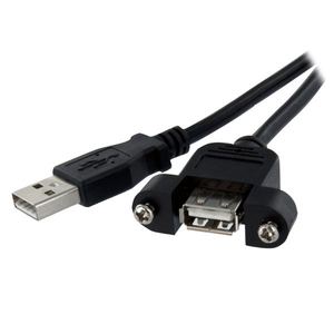 StarTech 30cm USB Panel Mounting Cable