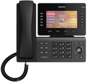 Snom D865 IP Desktop Telephone Black