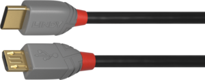 LINDY USB 2.0 Type-C - Micro-B Cable