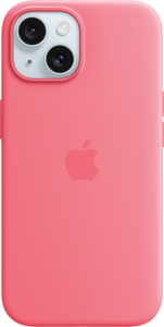 Silikonový obal Apple iPhone 15 růžový