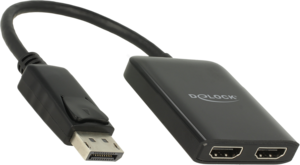 Delock DisplayPort - 2x HDMI MST Hub