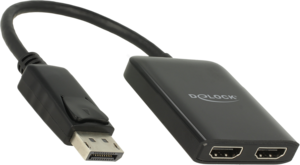 Hub MST Delock DisplayPort - 2 x HDMI