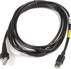Cavo USB A Spirale Per Scanner Honeywell CBL-503-300-C00 – 3 Metri, Trasferimento Dati (aperto Mai Usato)