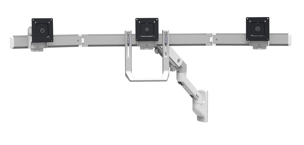 HX Dual Monitor Arm, Wandhalterung (weiß) - CG Shop