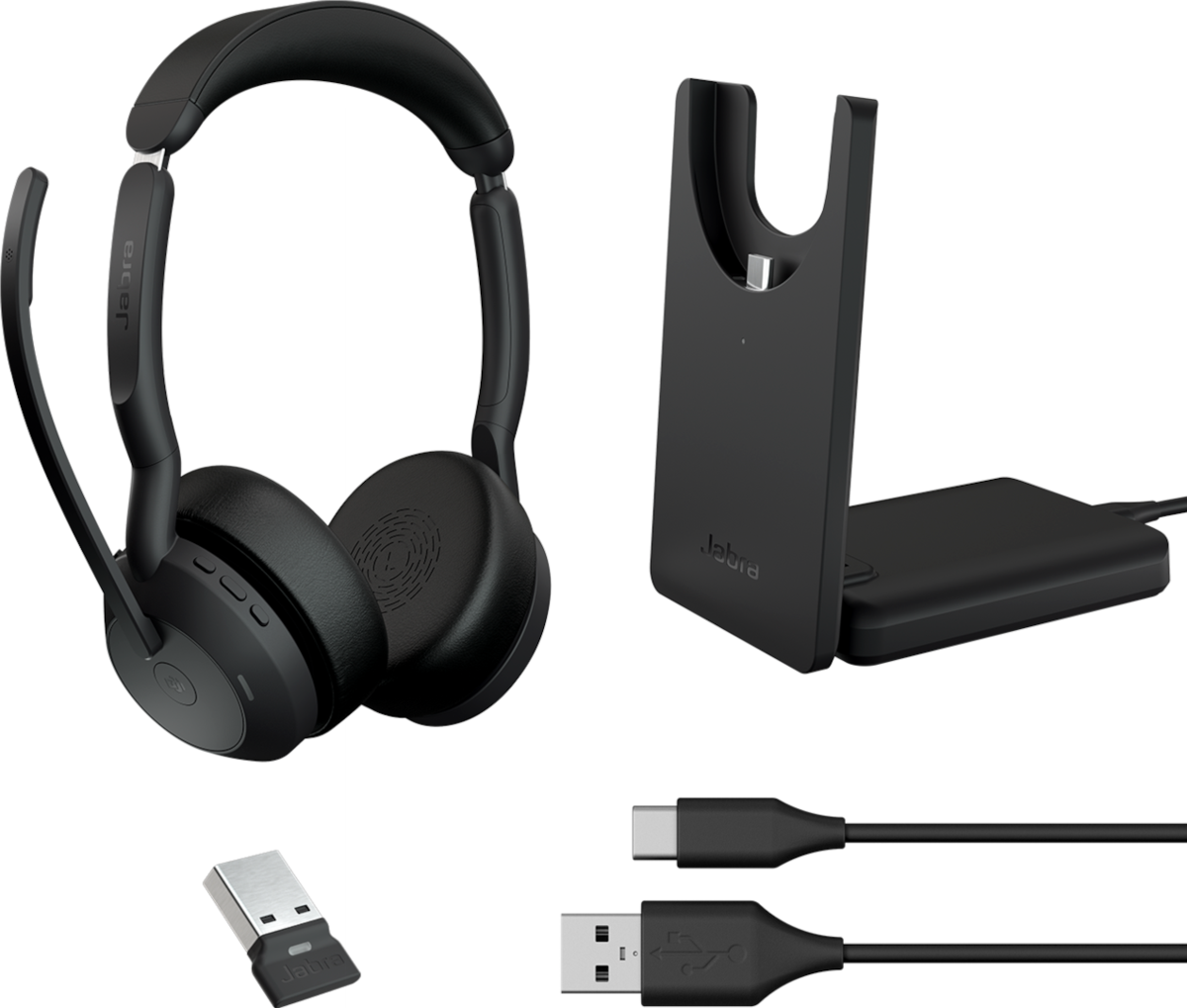 Jabra Evolve2 55 MS Stereo USB-A Headset (25599-999-989) kaufen 