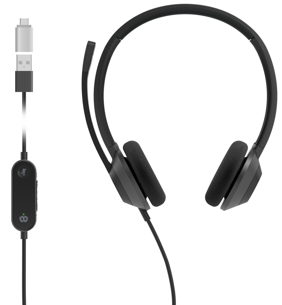 Cisco 322 USB-C Headset schwarz (HS-W-322-C-USBC) kaufen
