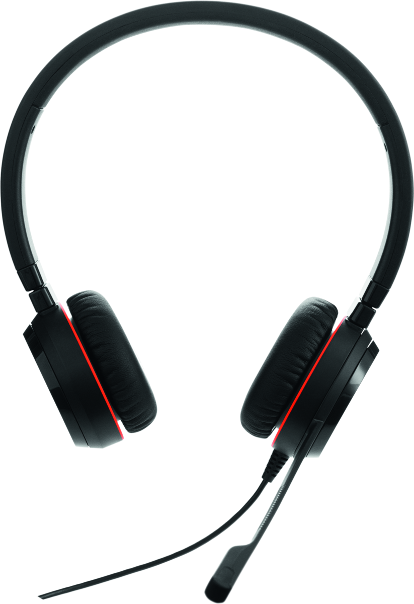 Jabra Evolve 80 MS stereo - headset - 7899-823-189 - Wired Headsets 