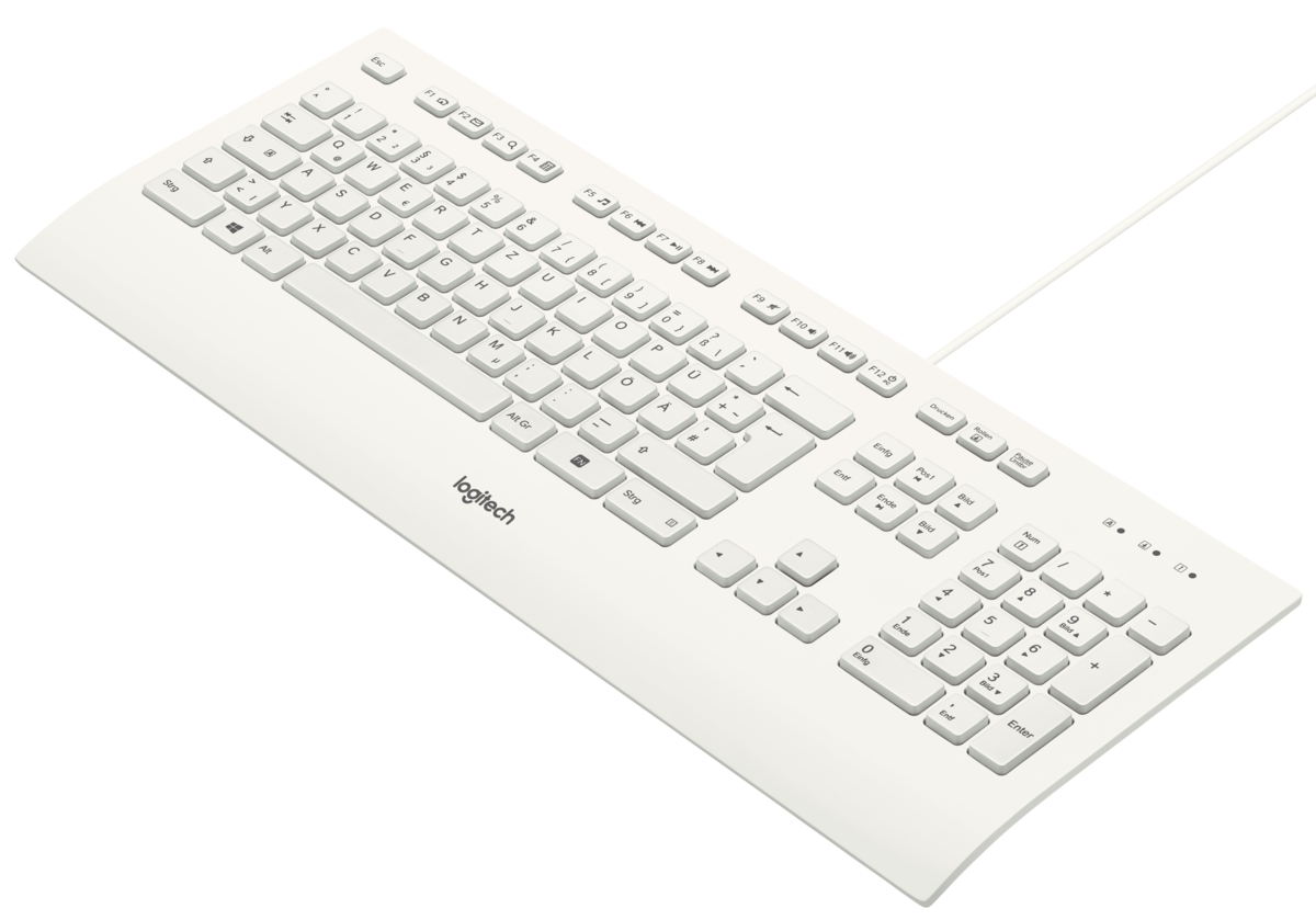 Logitech kaufen weiß K280e Tastatur (920-008319)