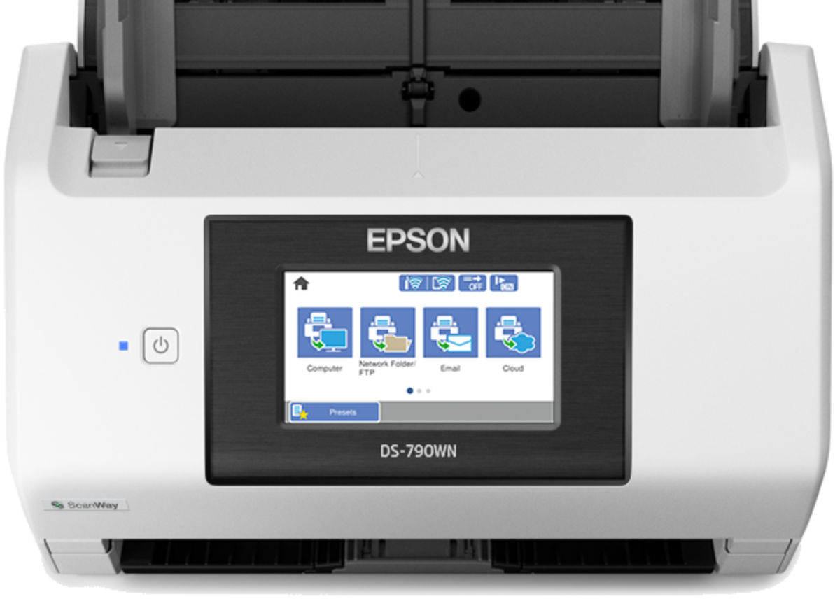 Epson WorkForce DS-730N - scanner de documents - modèle bureau - USB 2.0,  Gigabit LAN