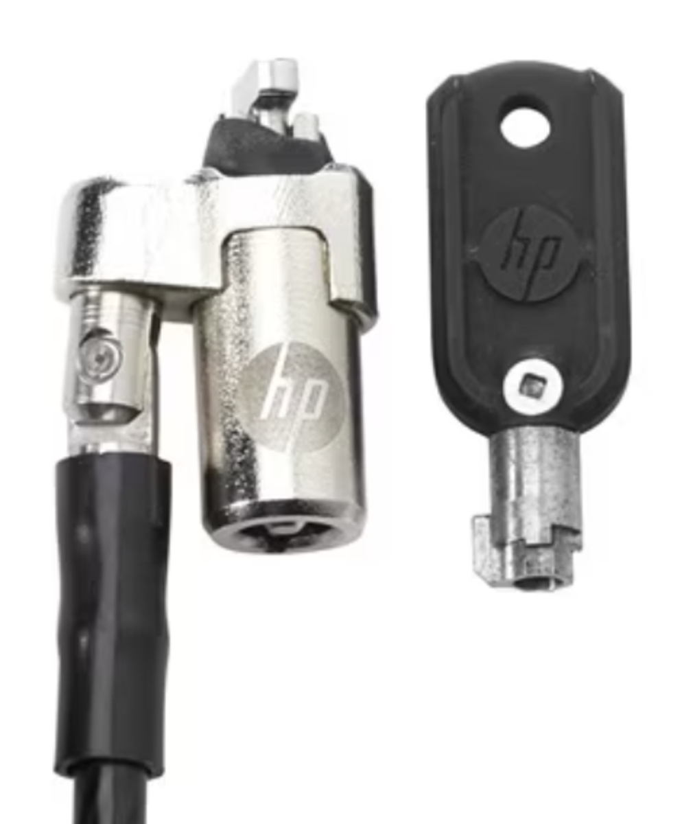 HP Nano Keyed Cable Lock - 1AJ39AA - Security Locks 