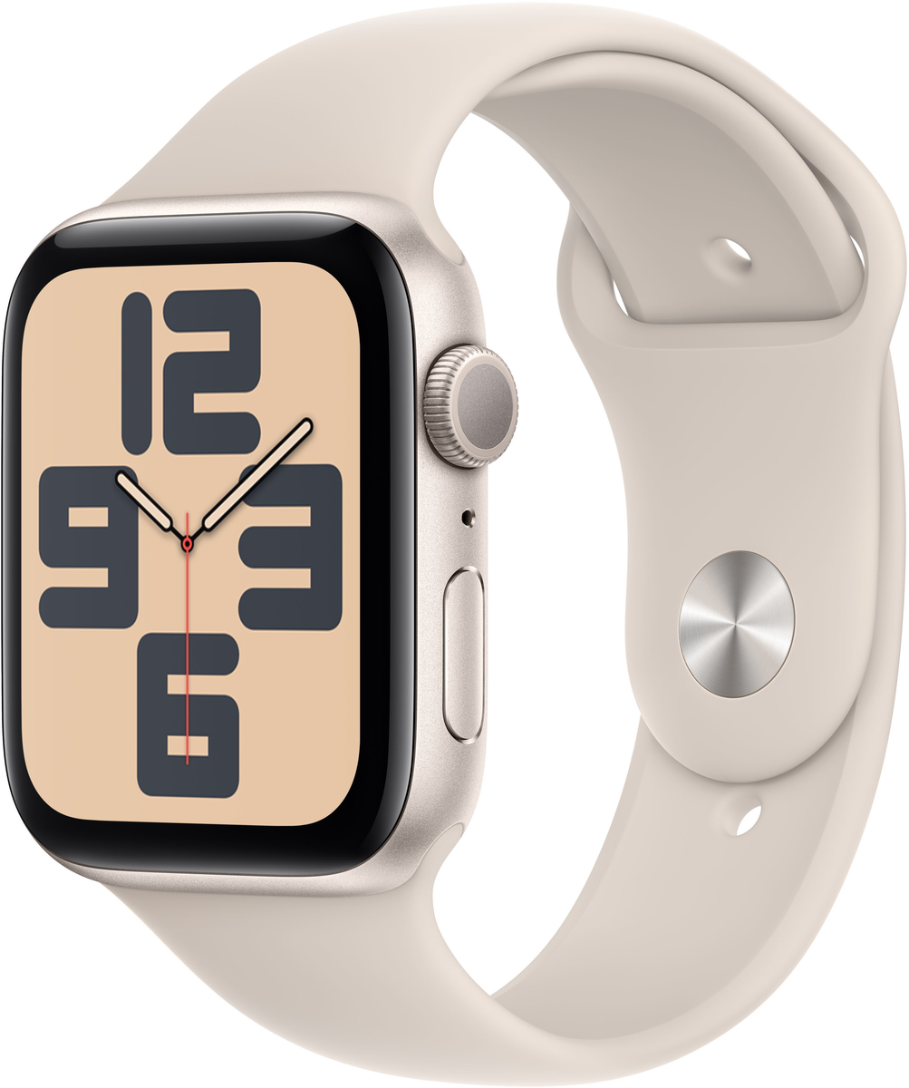 Buy Apple Watch SE 2023 GPS 44mm Alu Starli. (MRE53QF/A)