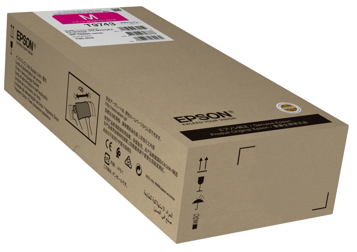 Buy Epson T9743 XXL Tinte magenta (C13T974300)