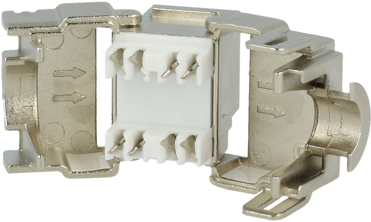 Buy Keystone Jack 1x RJ45 STP Cat6a (4299791)