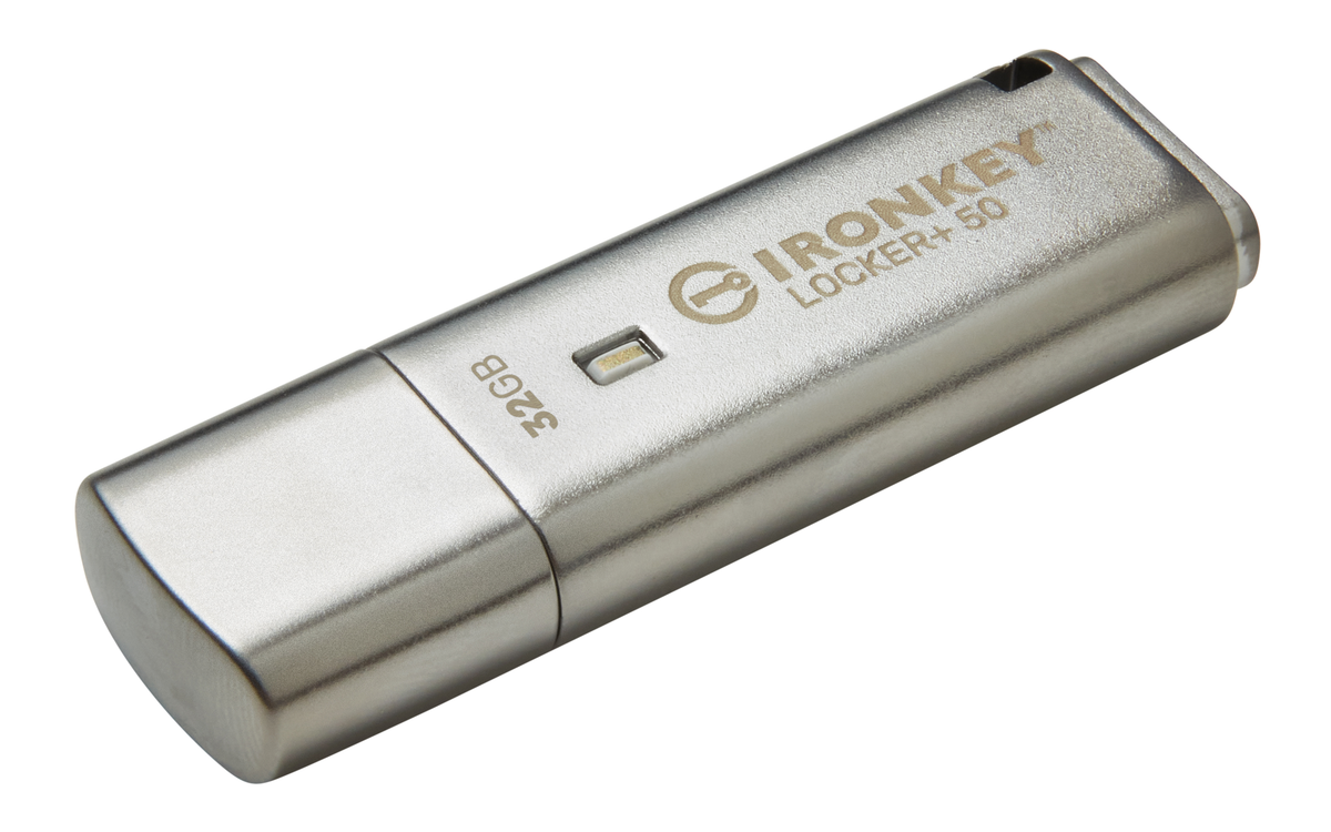 Kingston - Clé USB Chiffré USB 3.1 IronKey D300S, Capacité de 16GB
