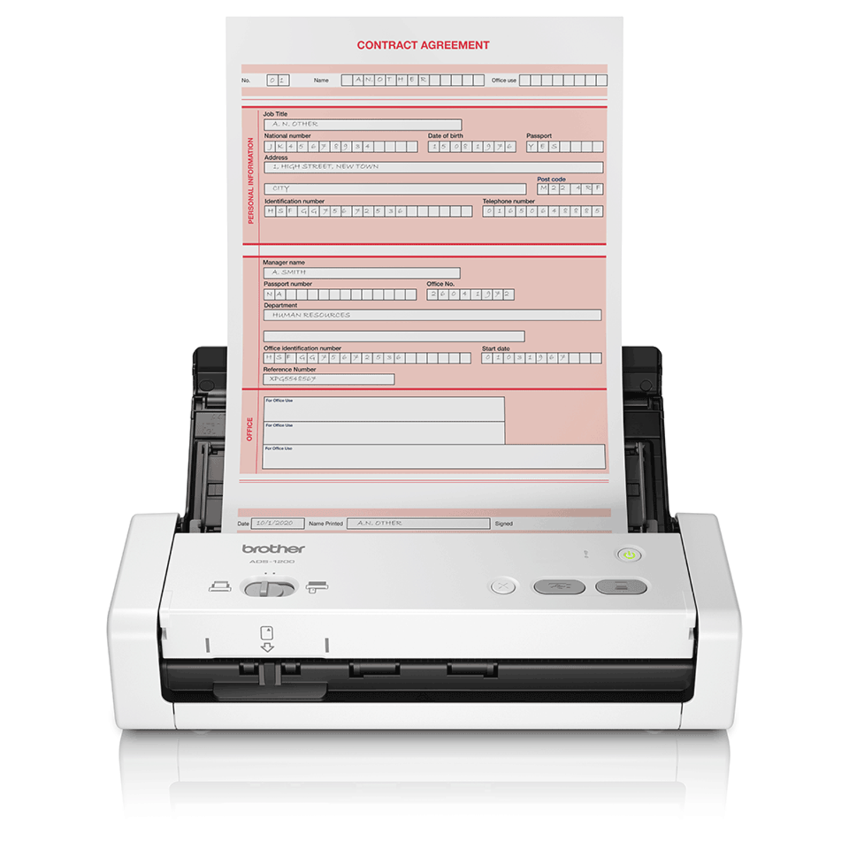 Scanner de documents bureautiques ADS-4100 - Brother 