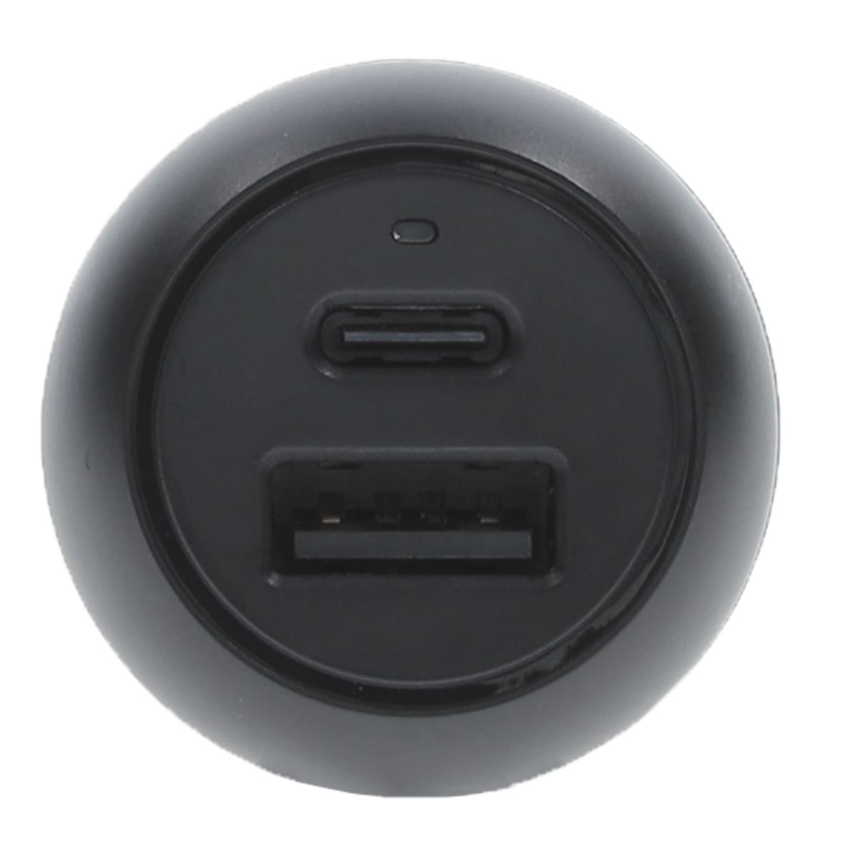 Close-up image of OtterBox USB-C 20W/USB-A 12W Car Charger