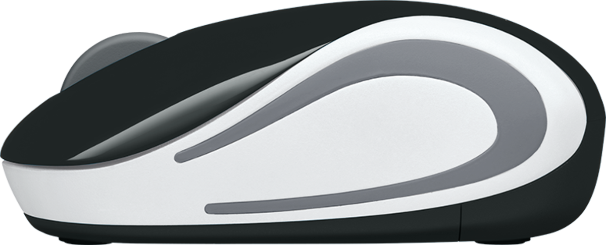 Wireless Maus schwarz Logitech kaufen (910-002731) Mini M187