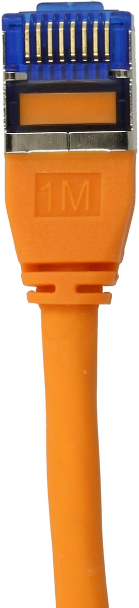 Patchkabel RJ45 S/FTP Cat6a 15 m orange (4686584) kaufen