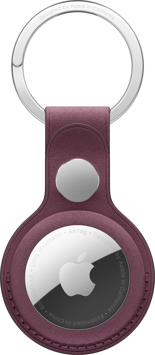 Apple AirTag Key Ring Mulberry Apple AirTag Key Ring Mulberry