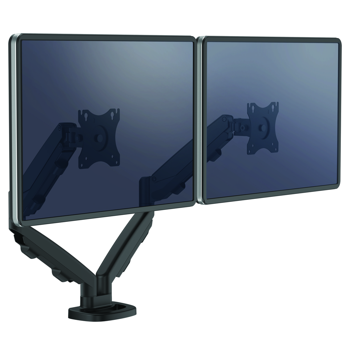 Fellowes brazo monitor doble 2 pantallas vertical