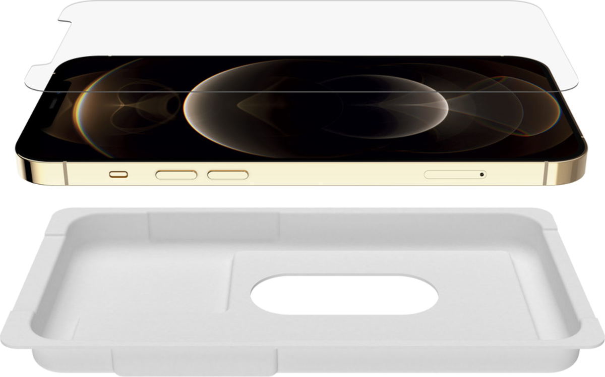 Compra el protector de pantalla UltraGlass con revestimiento antimicrobiano  para iPhone 14 Pro
