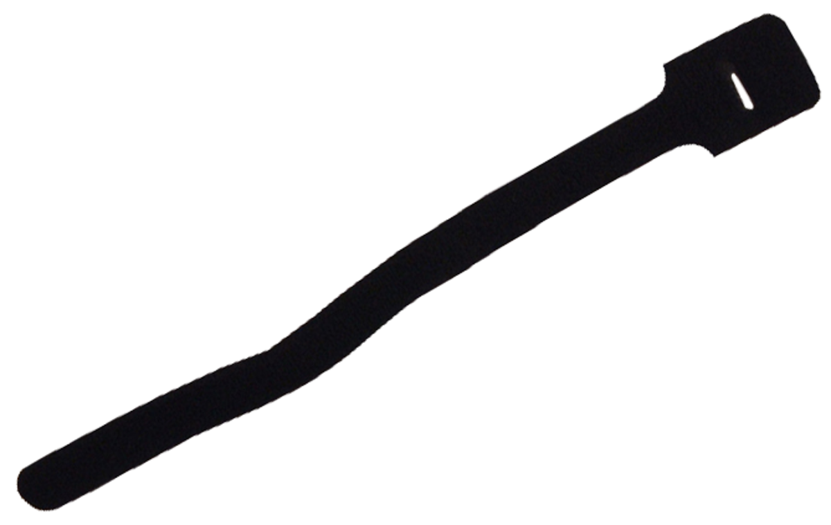Duronic Pack de 24 serre-câbles en velcro noir avec scratch