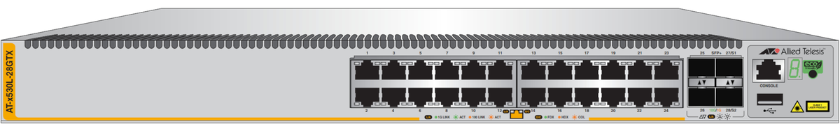 Buy Allied Telesis AT-x530L-28GTX Switch (AT-X530L-28GTX-50)