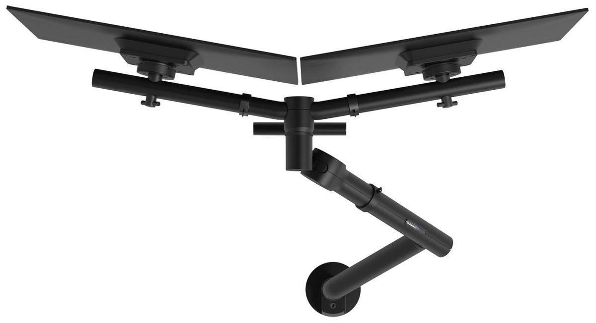 Dataflex Viewmate dual Monitor Tischhalterung 52.643, schwarz