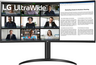 Miniatuurafbeelding van LG 34WR55QK-B Curved Monitor