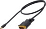 Miniatuurafbeelding van Cable Mini DisplayPort/m-DVI-D/m 0.9m