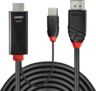 Thumbnail image of LINDY HDMI - DisplayPort Cable 3m