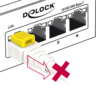 Patchkabel RJ45 S/FTP Cat6a 1 m weiß Vorschau