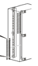 Miniatuurafbeelding van APC Vertical Cable Manager 48U
