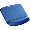 Imagem em miniatura de Tapete p/ rato Fellowes PlushTouch azul