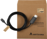 Miniatuurafbeelding van Cable USB Type-C/m - DisplayPort/m 2m