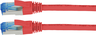Vista previa de Cable patch RJ45 S/FTP Cat6a 1 m rojo