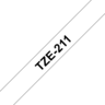 Thumbnail image of Brother TZe-211 6mmx8m Label Tape White