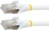 Patchkabel RJ45 S/FTP Cat6a 1 m weiß Vorschau