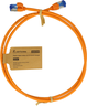 Thumbnail image of Patch Cable RJ45 S/FTP Cat6a 1m Orange