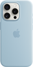 Apple iPhone 15 Pro Silikon Case blau Vorschau
