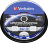 Thumbnail image of Verbatim M-Disc Blu-ray BD-R 25GB Sp x10