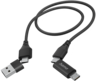 Thumbnail image of Hama USB-C/A - Micro-B/C Cable 1.5m