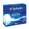 Thumbnail image of Verbatim Blu-ray BD-R 100GB 4x JC 5-pack