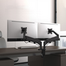 Thumbnail image of VALUE Dual Desk Monitor Arm w/ Pivot