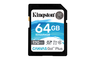 Thumbnail image of Kingston Canvas Go! Plus SD Card 64GB
