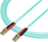 Aperçu de Câble patch duplex FO LC - LC, 5 m, 50µ