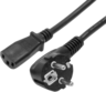 Miniatura obrázku Power Cable Power/m-C13/f 1.8m Black