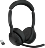 Miniatuurafbeelding van Jabra Evolve2 55 MS Stereo USB-A Headset